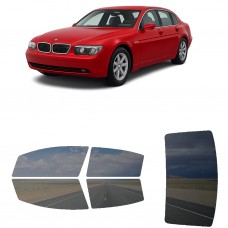 לרכב BMW 7Series i 2002 ציפוי חלונות שחורים רב פעמי סיליקון לחלונות קדמיים, אחוריים ולחלון האחורי