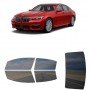 לרכב BMW 7Series i 2019 ציפוי חלונות שחורים רב פעמי סיליקון לחלונות קדמיים, אחוריים ולחלון האחורי