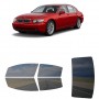 לרכב BMW 7Series Li 2002 ציפוי חלונות שחורים רב פעמי סיליקון לחלונות קדמיים, אחוריים ולחלון האחורי