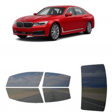 לרכב BMW 7Series Li 2016 ציפוי חלונות שחורים רב פעמי סיליקון לחלונות קדמיים, אחוריים ולחלון האחורי