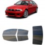 לרכב BMW M3 2006 ציפוי חלונות שחורים רב פעמי סיליקון לחלונות קדמיים, אחוריים ולחלון האחורי