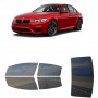לרכב BMW M3 2015 ציפוי חלונות שחורים רב פעמי סיליקון לחלונות קדמיים, אחוריים ולחלון האחורי