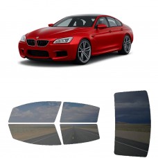 לרכב BMW M6 Four-door 2017 ציפוי חלונות שחורים רב פעמי סיליקון לחלונות קדמיים, אחוריים ולחלון האחורי