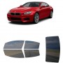 לרכב BMW M6 Two-door 2012 ציפוי חלונות שחורים רב פעמי סיליקון לחלונות קדמיים, אחוריים ולחלון האחורי
