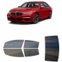 לרכב BMW M760Li(Canada) M760Li 2017 ציפוי חלונות שחורים רב פעמי סיליקון לחלונות קדמיים, אחוריים ולחלון האחורי