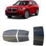 לרכב BMW X1 i 2023 ציפוי חלונות שחורים רב פעמי סיליקון לחלונות קדמיים, אחוריים ולחלון האחורי