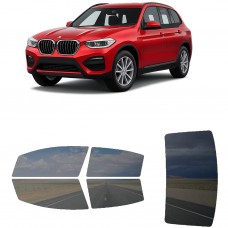 לרכב BMW X3 2021 ציפוי חלונות שחורים רב פעמי סיליקון לחלונות קדמיים, אחוריים ולחלון האחורי