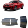 לרכב BMW X4 2023 ציפוי חלונות שחורים רב פעמי סיליקון לחלונות קדמיים, אחוריים ולחלון האחורי