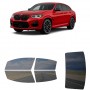 לרכב BMW X4M 2022 ציפוי חלונות שחורים רב פעמי סיליקון לחלונות קדמיים, אחוריים ולחלון האחורי
