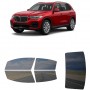 לרכב BMW X5L 2022 ציפוי חלונות שחורים רב פעמי סיליקון לחלונות קדמיים, אחוריים ולחלון האחורי