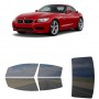 לרכב BMW Z4 2012 ציפוי חלונות שחורים רב פעמי סיליקון לחלונות קדמיים, אחוריים ולחלון האחורי