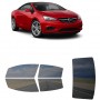 לרכב Buick Cascada 2016 ציפוי חלונות שחורים רב פעמי סיליקון לחלונות קדמיים, אחוריים ולחלון האחורי