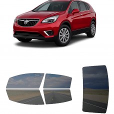 לרכב Buick Envision 2017 ציפוי חלונות שחורים רב פעמי סיליקון לחלונות קדמיים, אחוריים ולחלון האחורי