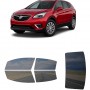 לרכב Buick Envision 2017 ציפוי חלונות שחורים רב פעמי סיליקון לחלונות קדמיים, אחוריים ולחלון האחורי