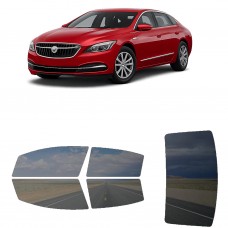 לרכב Buick LaCrosse 2017 ציפוי חלונות שחורים רב פעמי סיליקון לחלונות קדמיים, אחוריים ולחלון האחורי