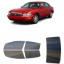 לרכב Buick Park Avenue 1997 ציפוי חלונות שחורים רב פעמי סיליקון לחלונות קדמיים, אחוריים ולחלון האחורי
