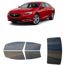 לרכב Buick RegalSportback Sportback 2019 ציפוי חלונות שחורים רב פעמי סיליקון לחלונות קדמיים, אחוריים ולחלון האחורי