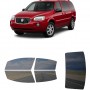 לרכב Buick Terraza 2005 ציפוי חלונות שחורים רב פעמי סיליקון לחלונות קדמיים, אחוריים ולחלון האחורי