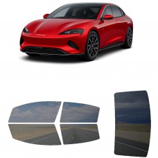 לרכב BYD Seal 2023 ציפוי חלונות שחורים רב פעמי סיליקון לחלונות קדמיים, אחוריים ולחלון האחורי