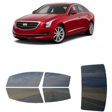 לרכב Cadillac ATS 2015 ציפוי חלונות שחורים רב פעמי סיליקון לחלונות קדמיים, אחוריים ולחלון האחורי