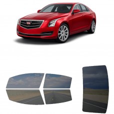 לרכב Cadillac ATS 2018 ציפוי חלונות שחורים רב פעמי סיליקון לחלונות קדמיים, אחוריים ולחלון האחורי