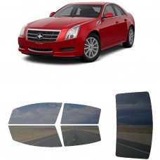 לרכב Cadillac CTS 2011 ציפוי חלונות שחורים רב פעמי סיליקון לחלונות קדמיים, אחוריים ולחלון האחורי