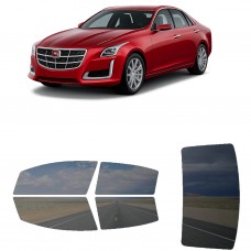 לרכב Cadillac CTS 2014 ציפוי חלונות שחורים רב פעמי סיליקון לחלונות קדמיים, אחוריים ולחלון האחורי