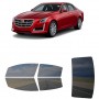 לרכב Cadillac CTS 2014 ציפוי חלונות שחורים רב פעמי סיליקון לחלונות קדמיים, אחוריים ולחלון האחורי