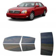 לרכב Cadillac Deville 2000 ציפוי חלונות שחורים רב פעמי סיליקון לחלונות קדמיים, אחוריים ולחלון האחורי