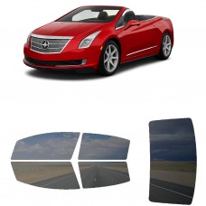 לרכב Cadillac ELR Two-door Convertible 2014 ציפוי חלונות שחורים רב פעמי סיליקון לחלונות קדמיים, אחוריים ולחלון האחורי