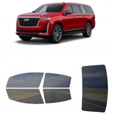 לרכב Cadillac ESCALADE (Escalade) ESV 2022 ציפוי חלונות שחורים רב פעמי סיליקון לחלונות קדמיים, אחוריים ולחלון האחורי