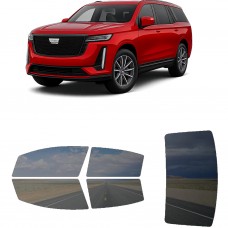 לרכב Cadillac Escalade EscaladeEVS 2023 ציפוי חלונות שחורים רב פעמי סיליקון לחלונות קדמיים, אחוריים ולחלון האחורי