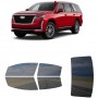 לרכב Cadillac ESCALADE STANDARD WHEEL BASE 2022 ציפוי חלונות שחורים רב פעמי סיליקון לחלונות קדמיים, אחוריים ולחלון האחורי