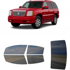 לרכב Cadillac Escalade StandardwheelBase 2002 ציפוי חלונות שחורים רב פעמי סיליקון לחלונות קדמיים, אחוריים ולחלון האחורי