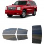 לרכב Cadillac Escalade StandardwheelBase 2002 ציפוי חלונות שחורים רב פעמי סיליקון לחלונות קדמיים, אחוריים ולחלון האחורי