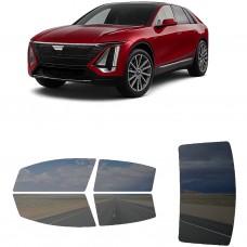 לרכב Cadillac Lyriq 2022 ציפוי חלונות שחורים רב פעמי סיליקון לחלונות קדמיים, אחוריים ולחלון האחורי