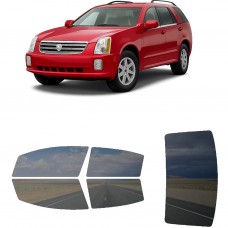 לרכב Cadillac SRX 2004 ציפוי חלונות שחורים רב פעמי סיליקון לחלונות קדמיים, אחוריים ולחלון האחורי