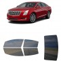 לרכב Cadillac XTS 2013 ציפוי חלונות שחורים רב פעמי סיליקון לחלונות קדמיים, אחוריים ולחלון האחורי