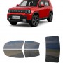 לרכב Chery icar03 2024 ציפוי חלונות שחורים רב פעמי סיליקון לחלונות קדמיים, אחוריים ולחלון האחורי