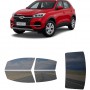 לרכב Chery Tiggo 4 2021 ציפוי חלונות שחורים רב פעמי סיליקון לחלונות קדמיים, אחוריים ולחלון האחורי