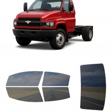 לרכב Chevrolet 4500 2003 ציפוי חלונות שחורים רב פעמי סיליקון לחלונות קדמיים, אחוריים ולחלון האחורי