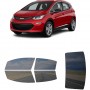 לרכב Chevrolet Bolt EV 2017 ציפוי חלונות שחורים רב פעמי סיליקון לחלונות קדמיים, אחוריים ולחלון האחורי
