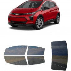 לרכב Chevrolet Bolt EV LT 2022 ציפוי חלונות שחורים רב פעמי סיליקון לחלונות קדמיים, אחוריים ולחלון האחורי