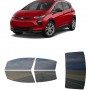 לרכב Chevrolet Bolt EV LT 2022 ציפוי חלונות שחורים רב פעמי סיליקון לחלונות קדמיים, אחוריים ולחלון האחורי