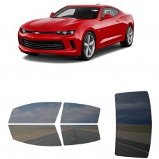 לרכב Chevrolet Camaro 2016 ציפוי חלונות שחורים רב פעמי סיליקון לחלונות קדמיים, אחוריים ולחלון האחורי
