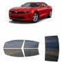 לרכב Chevrolet Camaro LS 2019 ציפוי חלונות שחורים רב פעמי סיליקון לחלונות קדמיים, אחוריים ולחלון האחורי