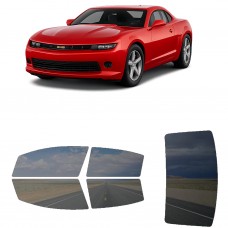 לרכב Chevrolet Camaro Two-door Coupe 2014 ציפוי חלונות שחורים רב פעמי סיליקון לחלונות קדמיים, אחוריים ולחלון האחורי