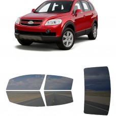 לרכב Chevrolet Captiva 2008 ציפוי חלונות שחורים רב פעמי סיליקון לחלונות קדמיים, אחוריים ולחלון האחורי
