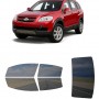 לרכב Chevrolet Captiva 2008 ציפוי חלונות שחורים רב פעמי סיליקון לחלונות קדמיים, אחוריים ולחלון האחורי