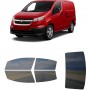 לרכב Chevrolet City Express 2015 ציפוי חלונות שחורים רב פעמי סיליקון לחלונות קדמיים, אחוריים ולחלון האחורי